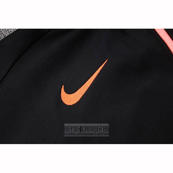 Chandal de Chaqueta del Corinthians 2025-2026 Negro Naranja